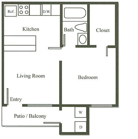 Unit 261 268 floor plan